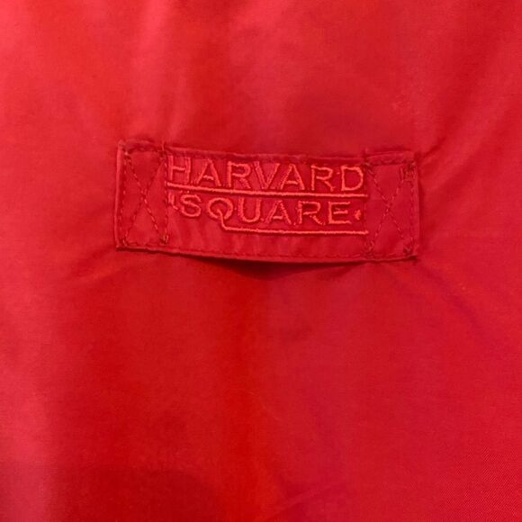 Dooney & Bourke Sz M Red Nylon & Fleece Sleeveless Front Zipper layer Vest - Picture 7 of 10